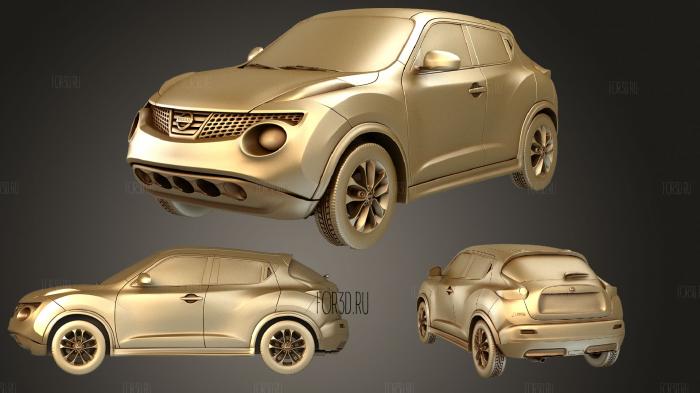 Nissan Juke 2011 stl model for CNC